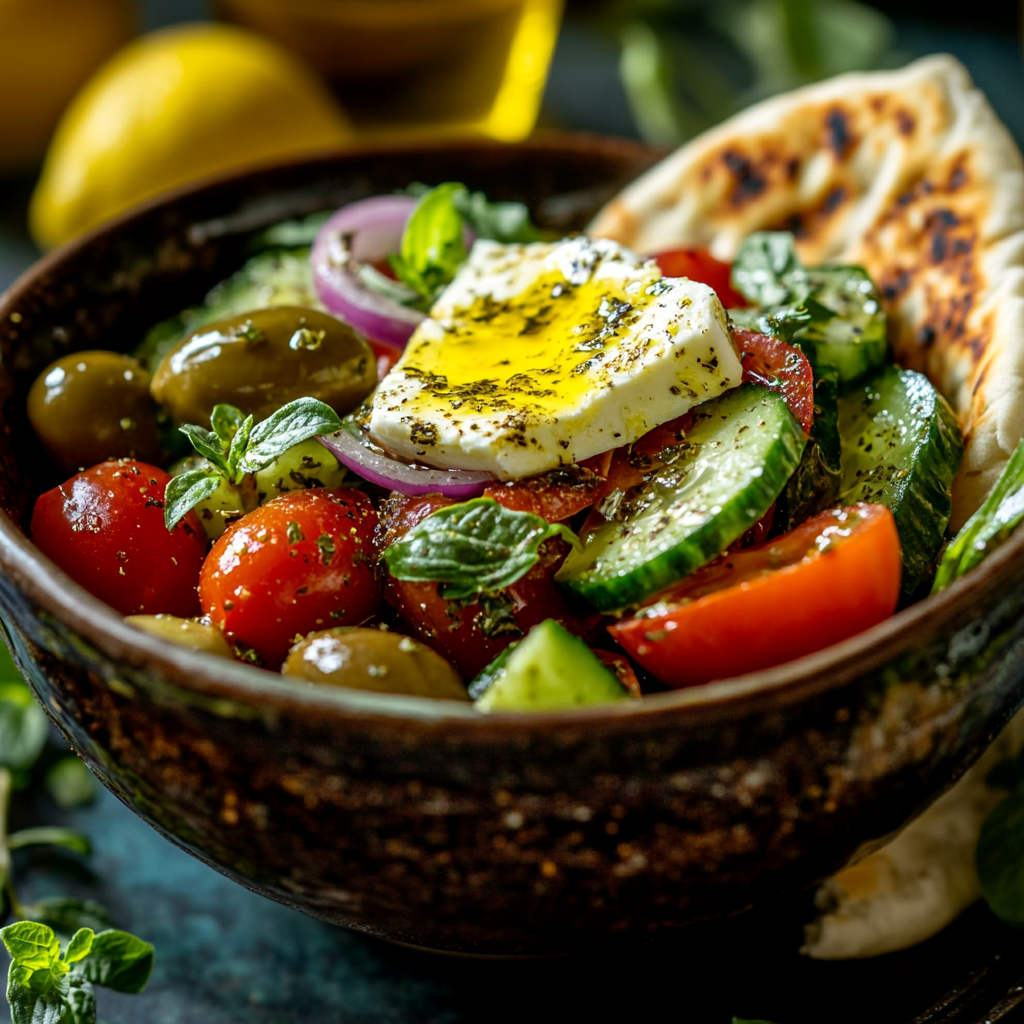 authentic greek village salad