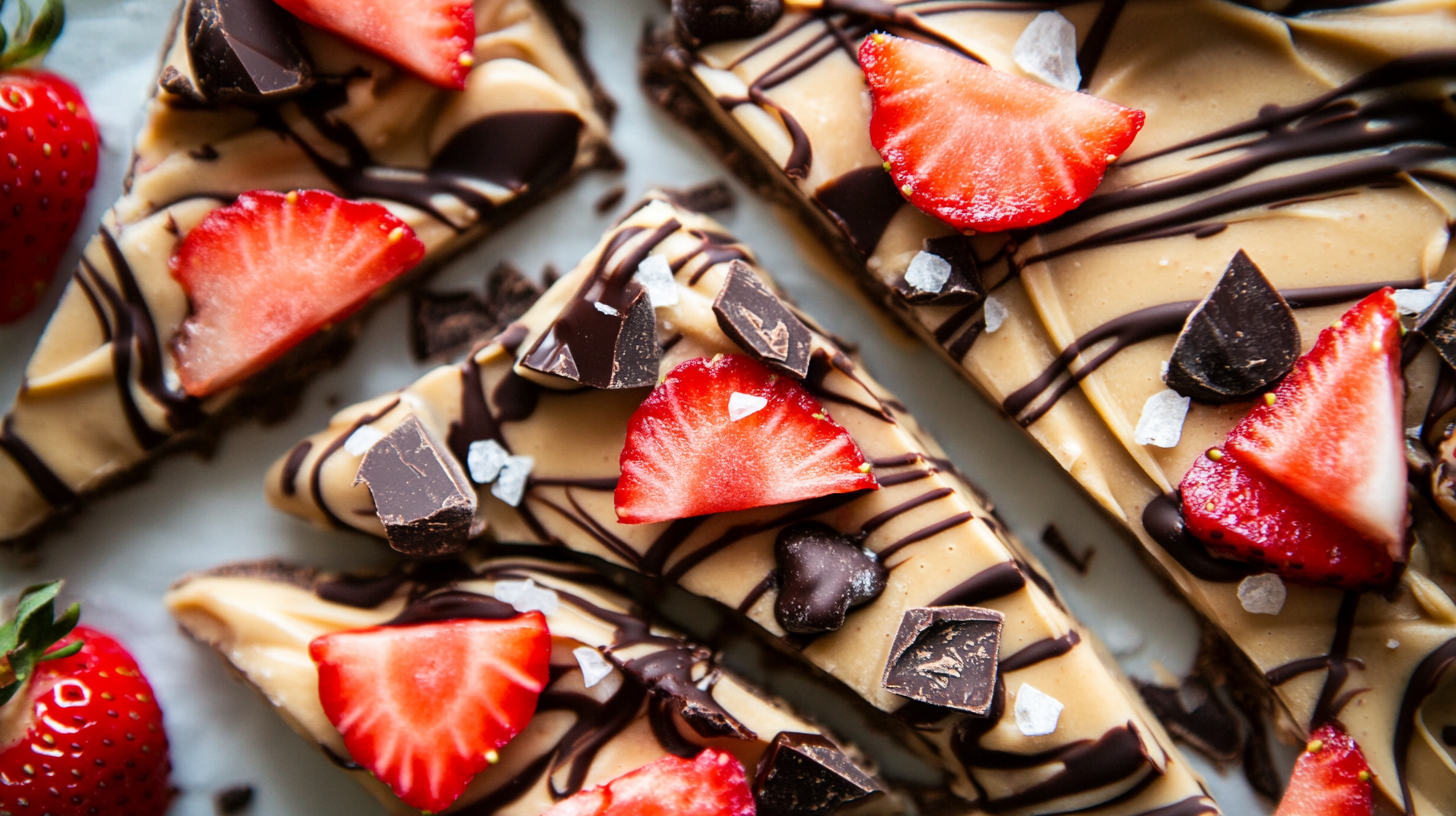 Frozen Peanut Butter Yogurt Bark