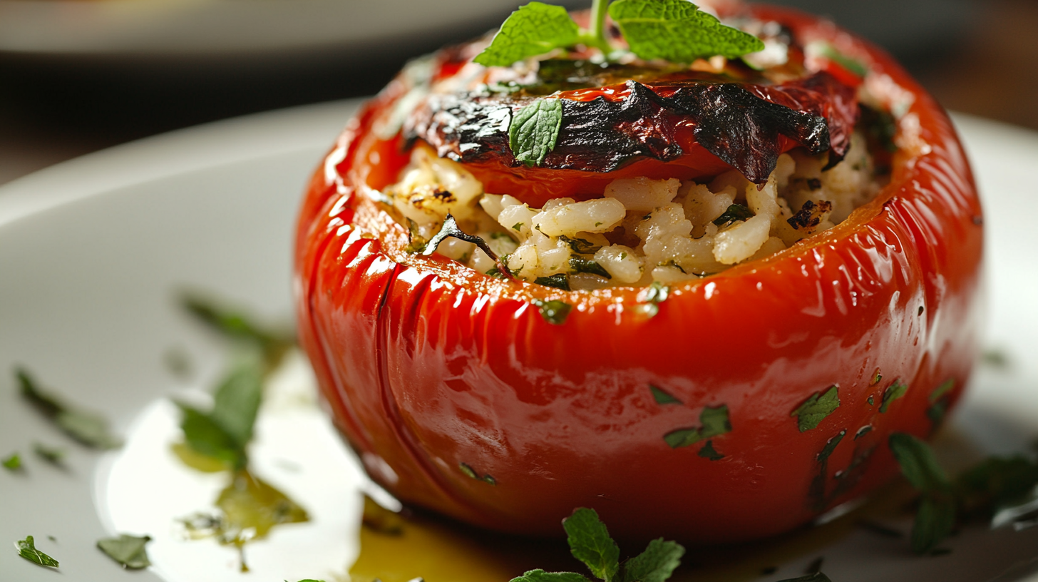 greek stuffed peppers (gemista)