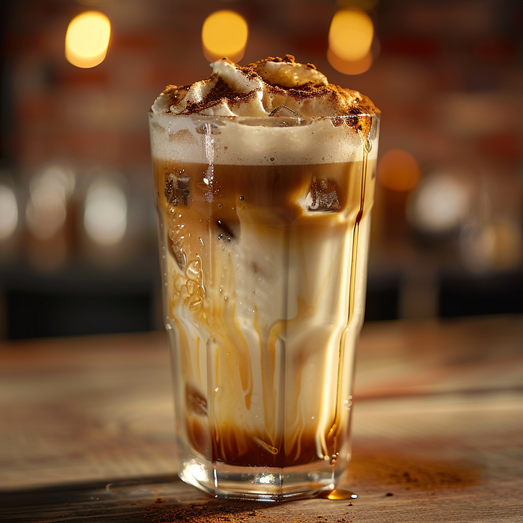 Honey Cinnamon Shaken Coffee