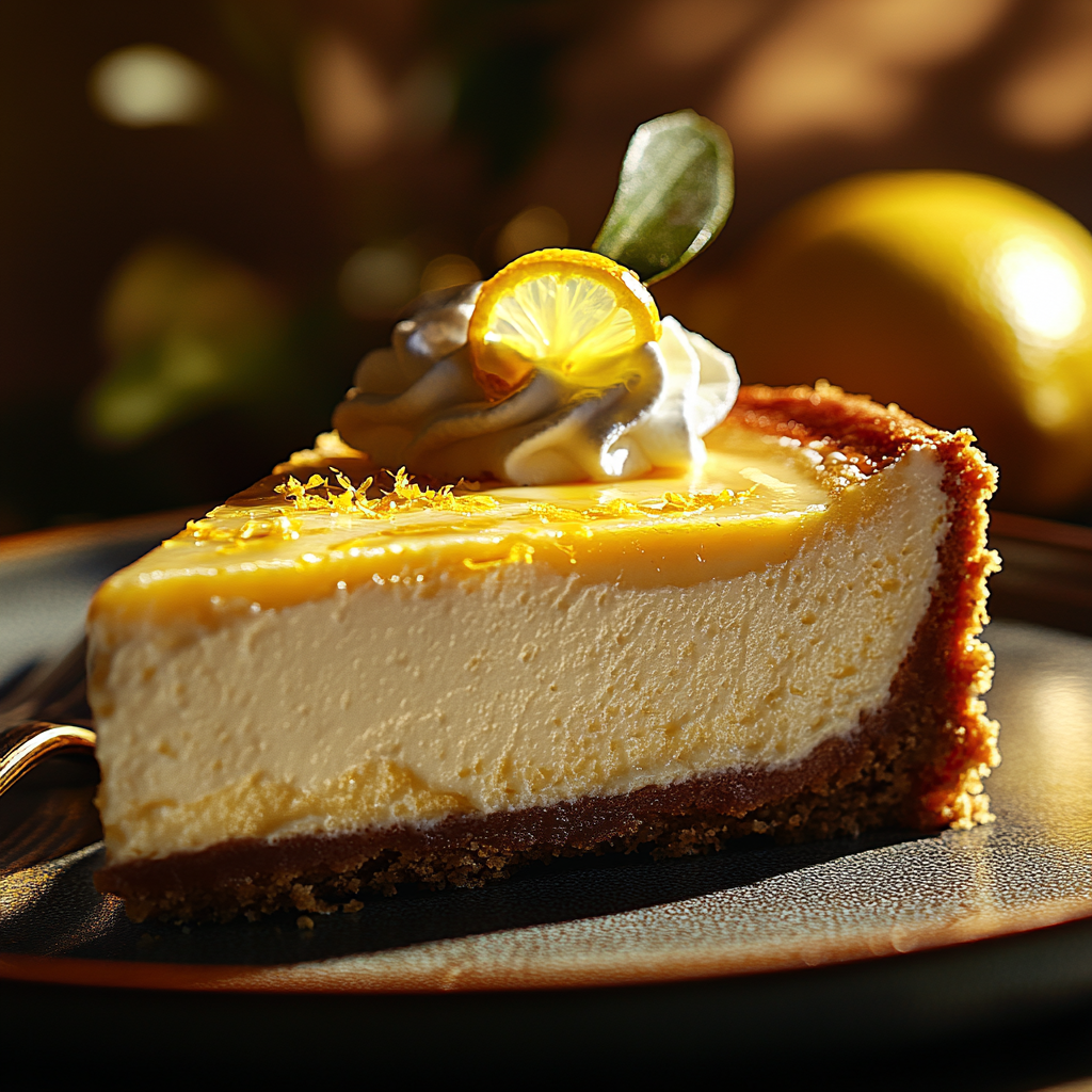 lemon ricotta cheesecake