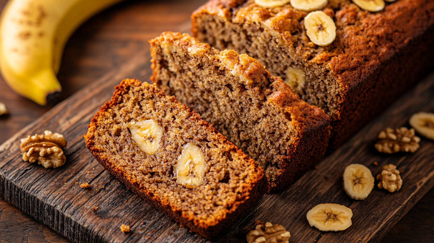 Brown Butter Miso Banana Nut Bread
