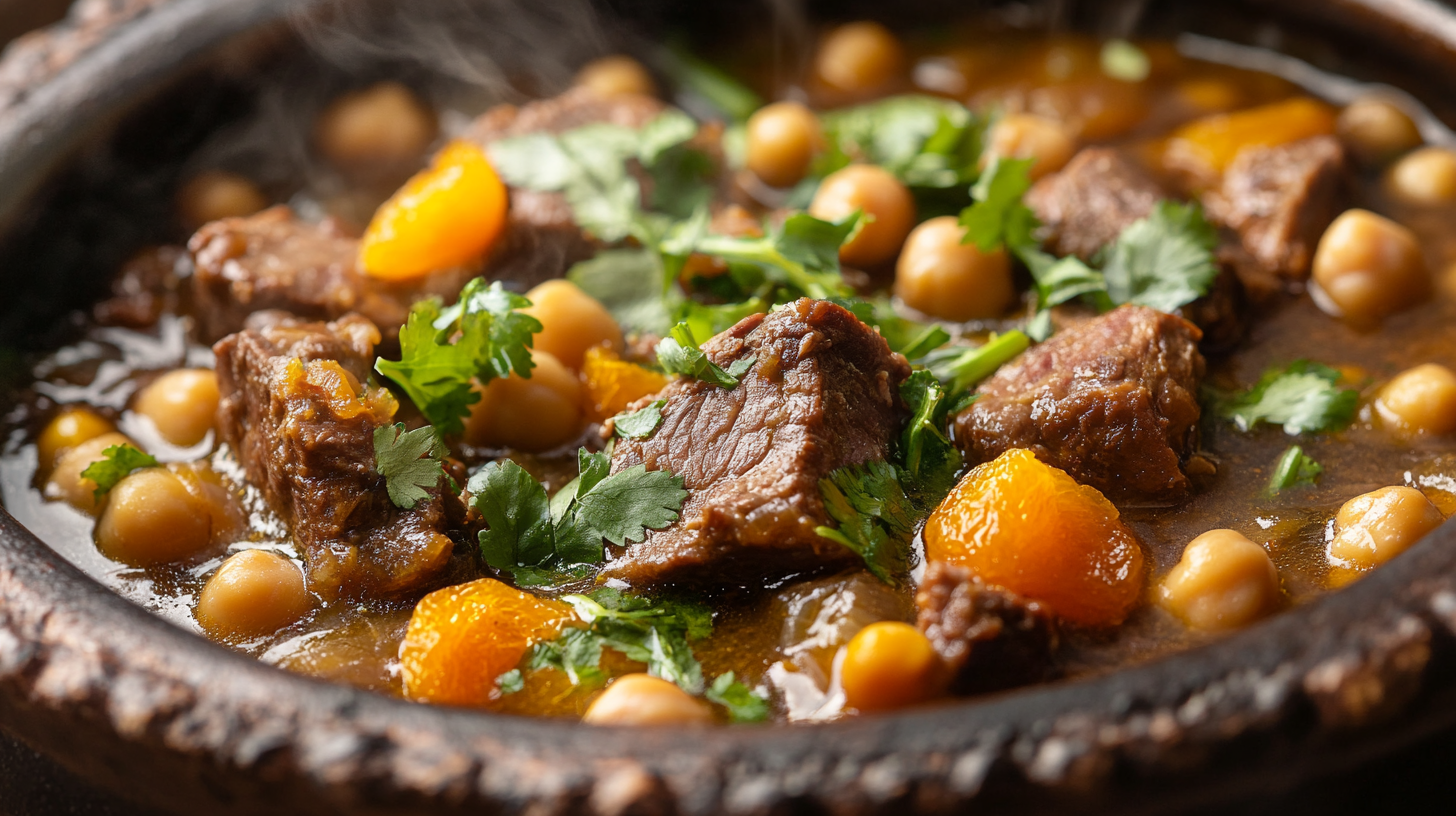 moroccan lamb tagine