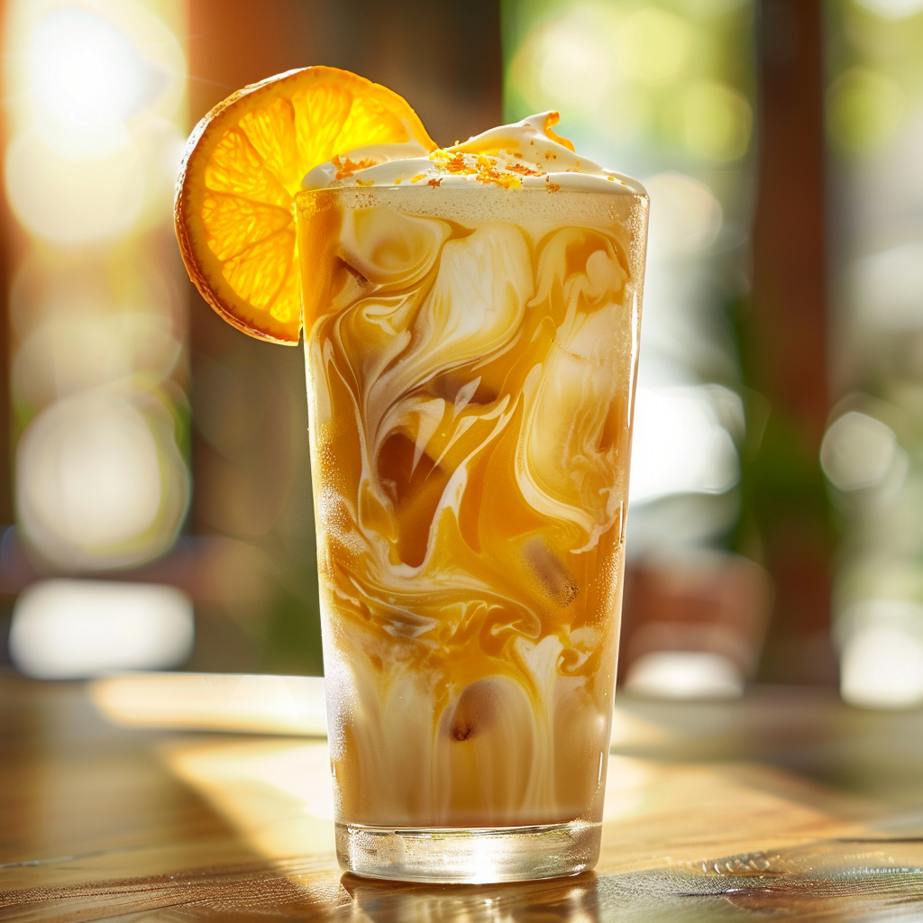 Orange Cream Iced Coffee