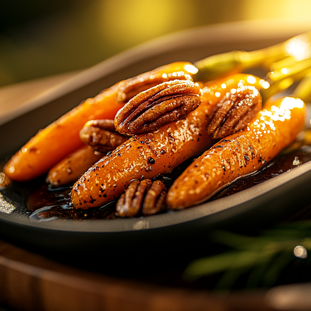 pecan roasted carrot delights