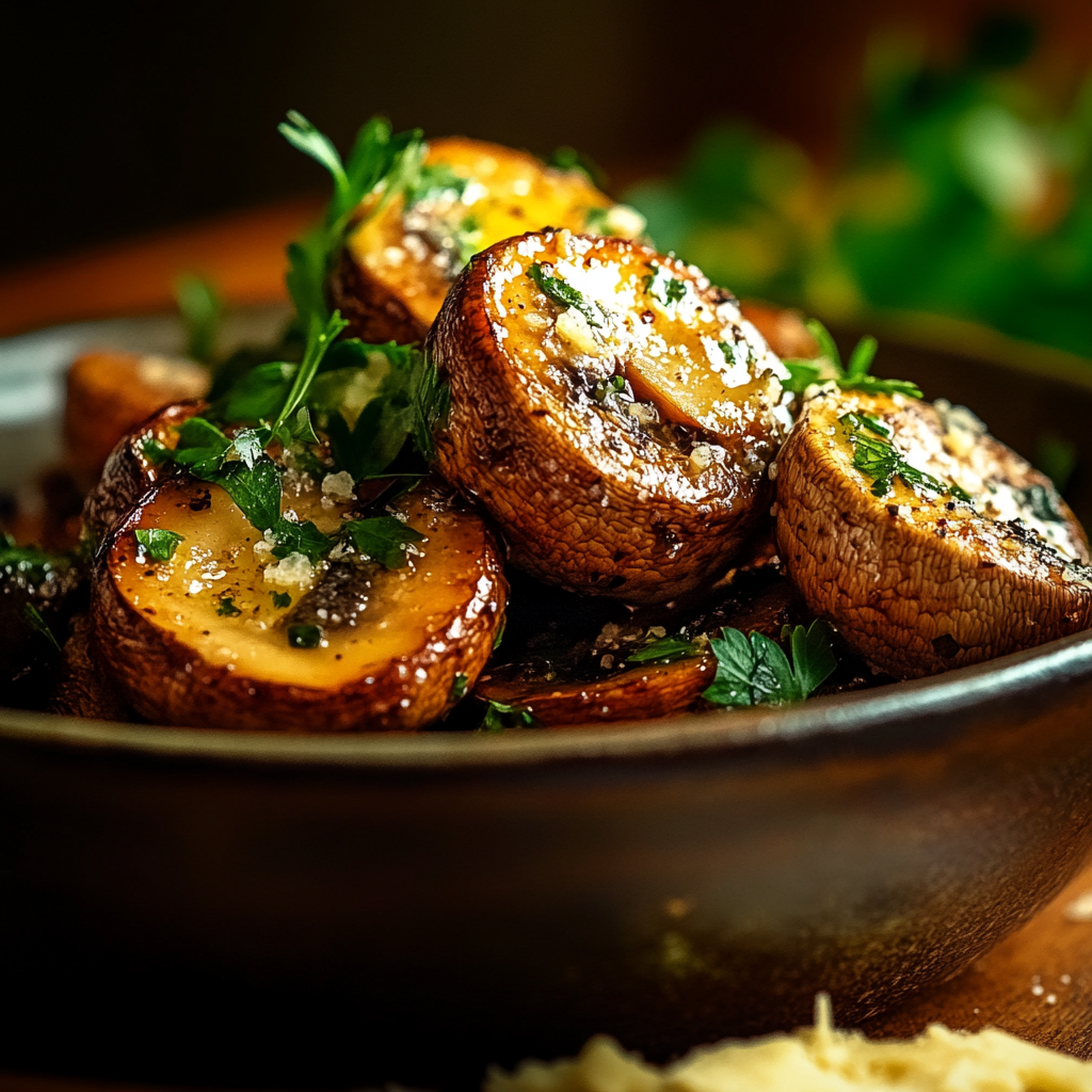 mushroom parmesan magic