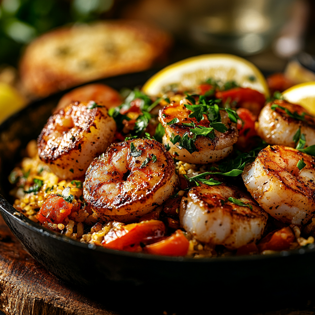 jazzy seafood jambalaya