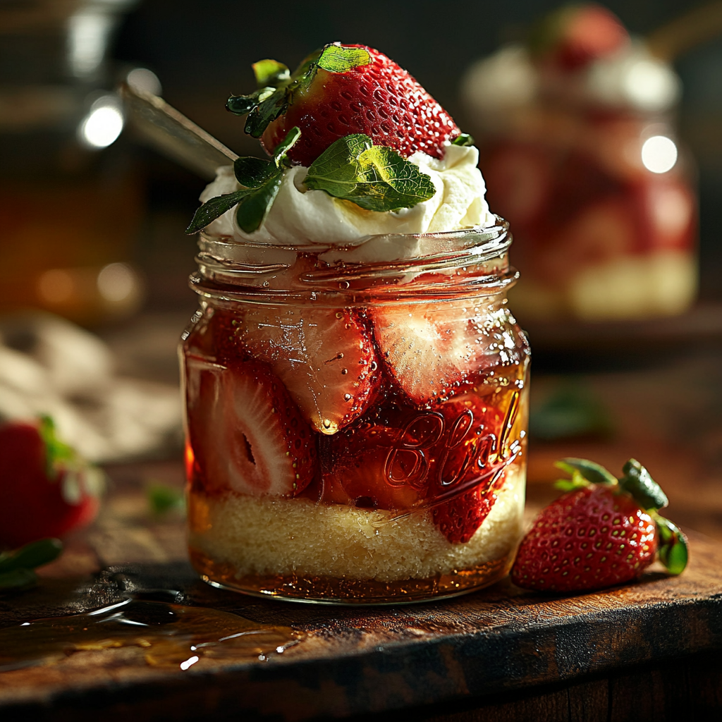 strawberry shortcake jars