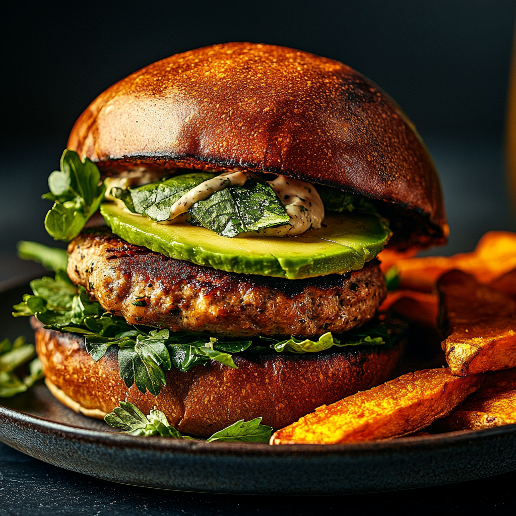 juicy turkey burger bliss