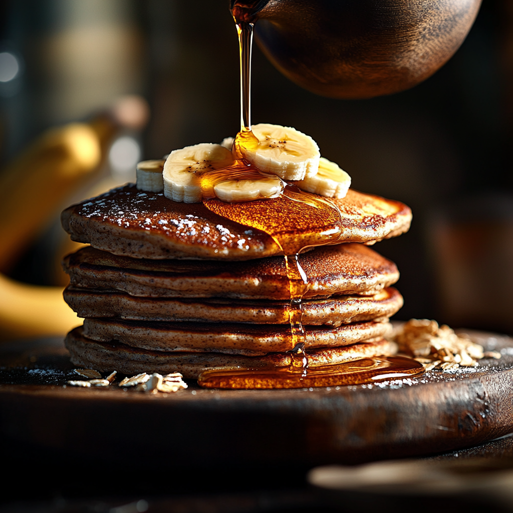 banana oatmeal pancake perfection
