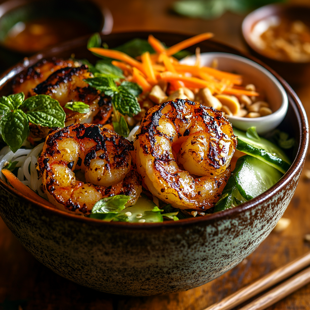 fresh & zesty vietnamese noodle salad